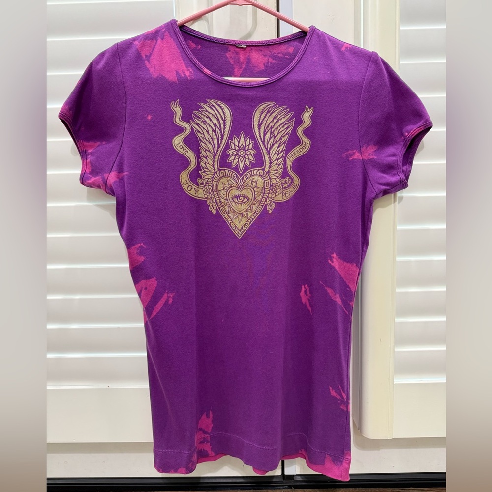 Purple Graphic Tee